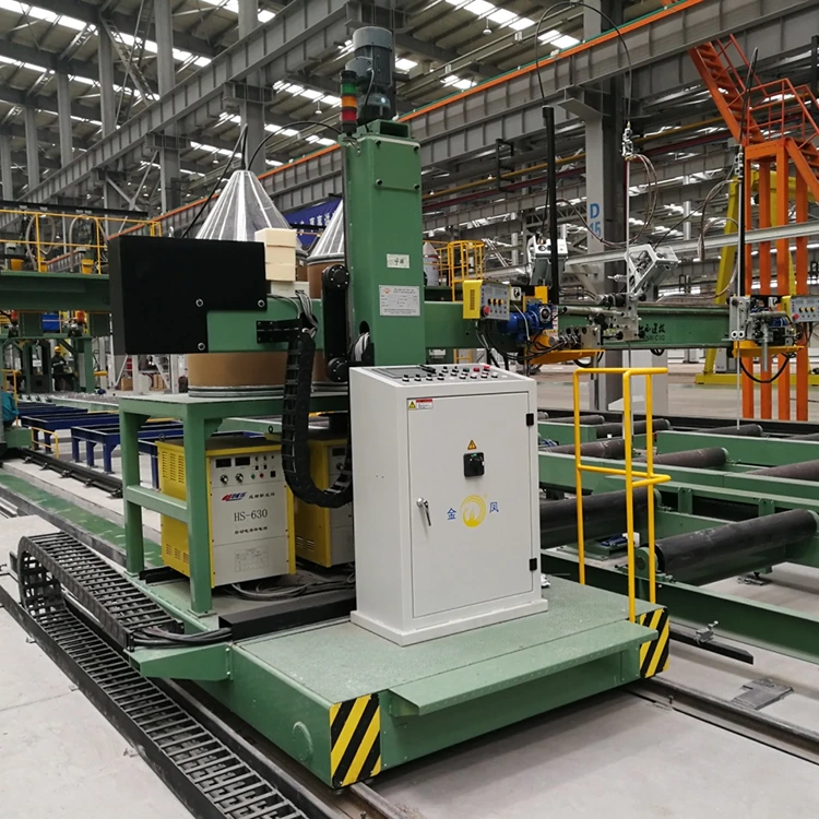 Máquinas de soldagem de coluna de caixa ESW